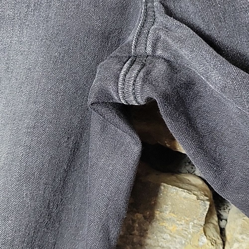 SPANX Black Denim Jeans Size Medium - Picture 4 of 10